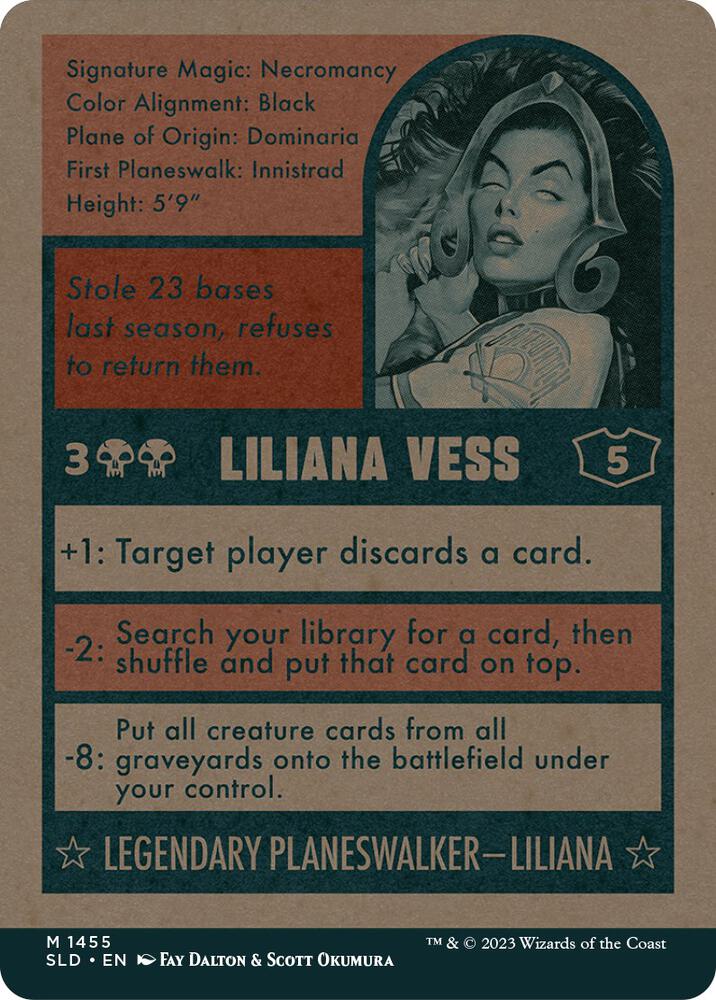Liliana Vess (1455) (Back)