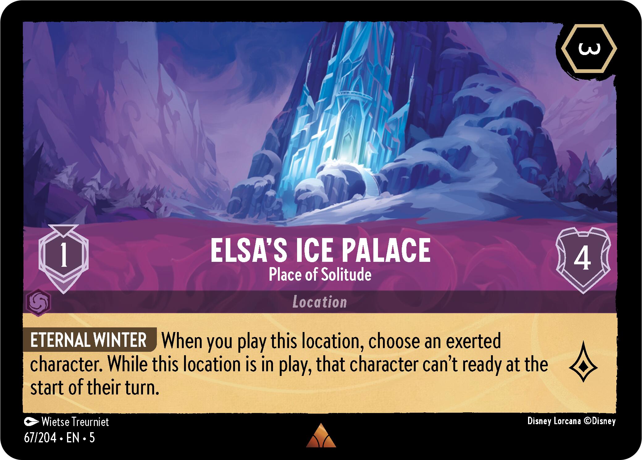 Elsa's Ice Palace - Place of Solitude