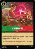 Undermine