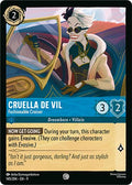 Cruella De Vil - Fashionable Cruiser