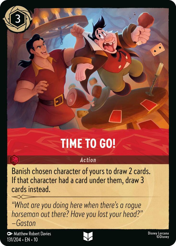 Time to Go!