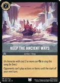 Keep the Ancient Ways