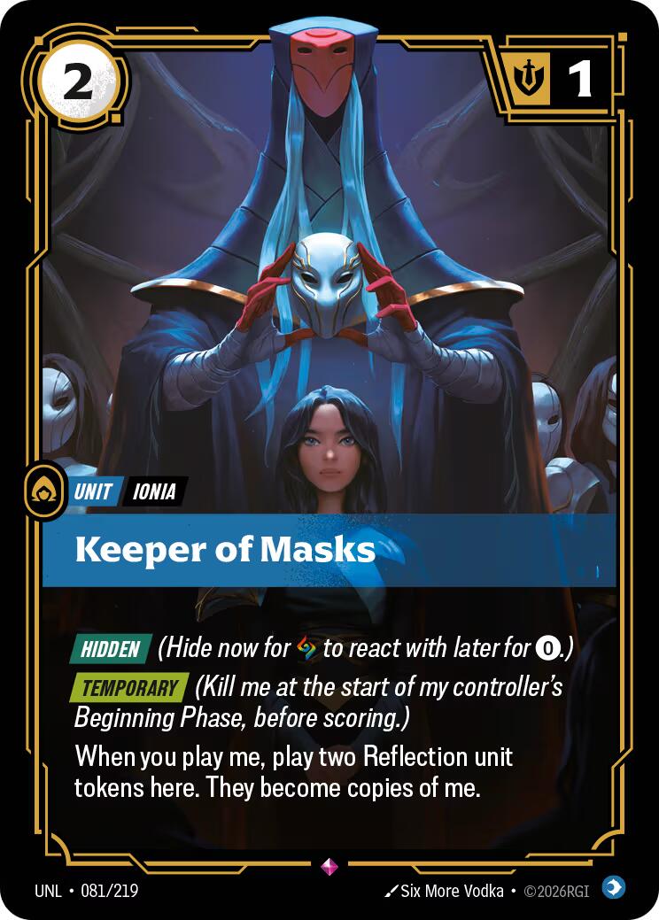 Keeper of Masks