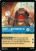 Henry J. Waternoose III - Chief Executive Officer
