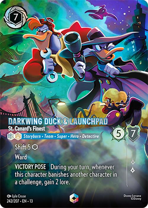 Darkwing Duck & Launchpad - St. Canard's Finest (Enchanted)