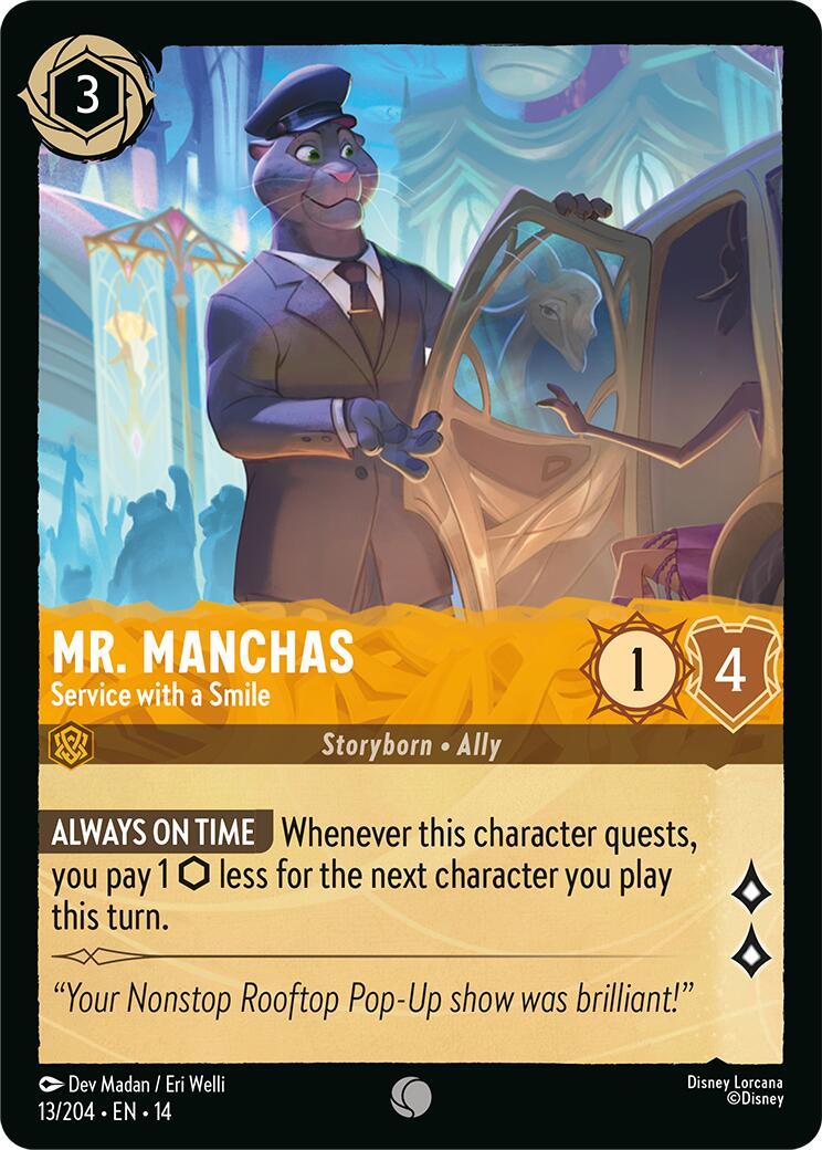 Mr. Manchas - Service with a Smile