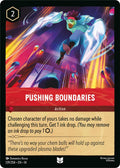Pushing Boundaries