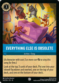 Everything Else Is Obsolete