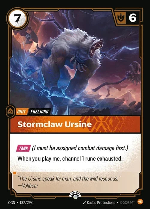 Stormclaw Ursine [OPP - 137/298]